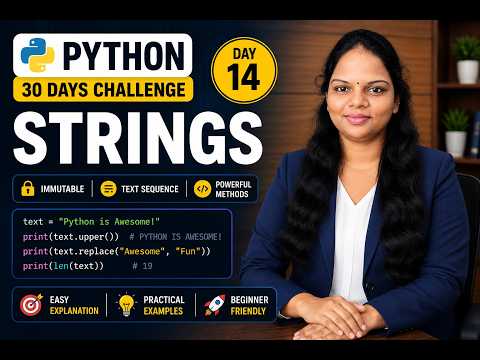 Python Day 14 Strings Methods Explained Python In 30 Days Python Pythonprogramming