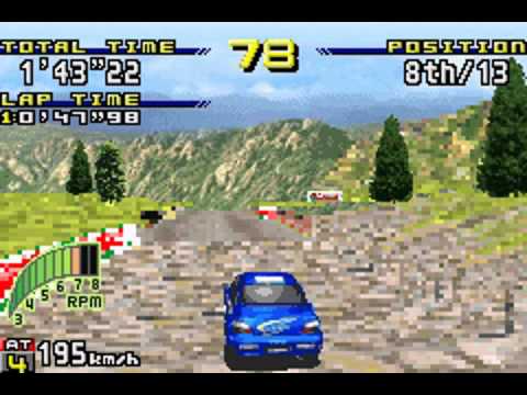 Sega Rally Championship GBA