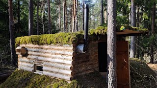 48 Hours in a Log Cabin Among Wild Animals