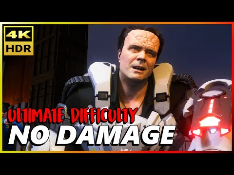 SPIDER-MAN REMASTERED PS5™ Hammerhead Turf Wars DLC Boss Fight (No Damage / Ultimate Difficulty) 4K