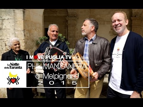 La Notte della Taranta 2015. Il Maestro concertatore Phil Manzanera visita Melpignano