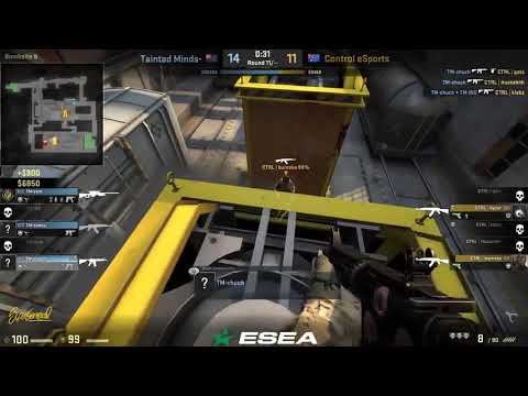 What an amazing 4k from Tainted Chuch | ESEA MDL Playoffs.