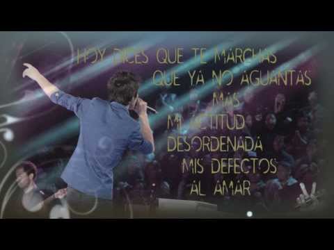 no voy a pedirte nada (letra) - daniel lazo