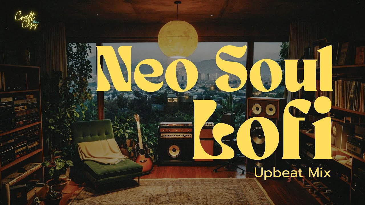 City Mountain View Studio 🌄 | Neo Soul, R&B Lofi Upbeat Chill Mix