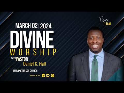 Atlanta Maranatha SDA Church | Pastor Daniel Hall | Sabbath Service