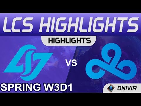 CLG vs C9 Highlights LCS Spring Season 2022 W3D1 Conter Logic Gaming vs Cloud9 by Onivia