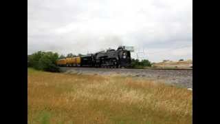 preview picture of video 'UP 844 and the UP150 Special in Texas'