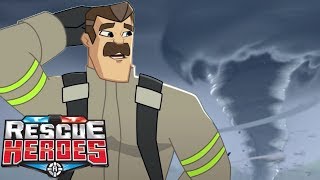 Download lagu Rescue Heroes™ - Tornado Alley! | Episode 8 | Videos For Kids | Kids Heroes mp3