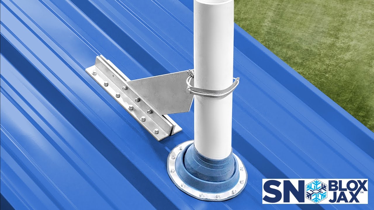 VentSaver EZ - Vent Pipe and Chimney Protection From Sliding Snow and Ice!