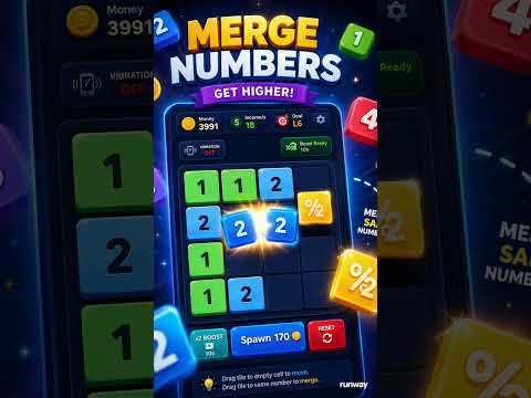 NumPop: Merge Blocks video thumbnail