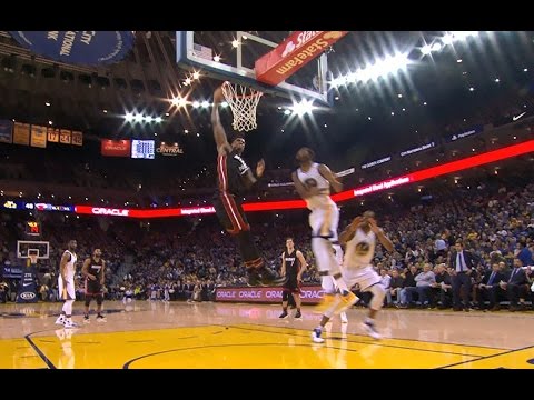Hassan Whiteside Throws It Down vs. the Warriors | 01.10.17