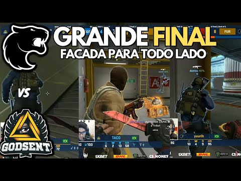 FINAL! FURIA vs GODSENT IEM FALL NA - CSGO HIGHLIGHTS | GAULES