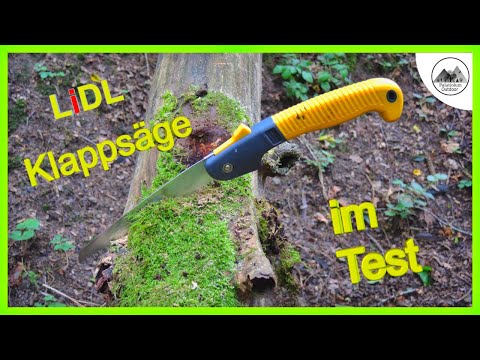 LiDL Klappsäge im Test / Review
