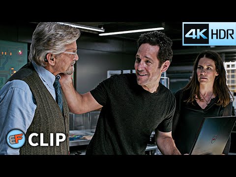 Janet van Dyne Possesses Scott Lang's Body Scene | Ant-Man and the Wasp (2018) 4K HDR Movie Clip
