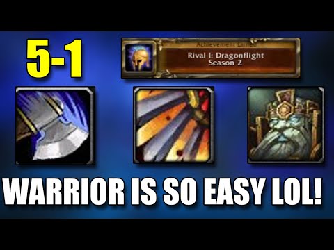 Arms Warrior is easiest class to play? - Absolute ZUGZUG Solo Shuffle vs Destruction Warlock