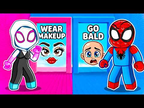 Roblox GIRLS vs BOYS TROLL TOWER...