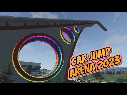 "NEW" Car Jump Arena 2023, In depth preview/BeamNG/HavocNG