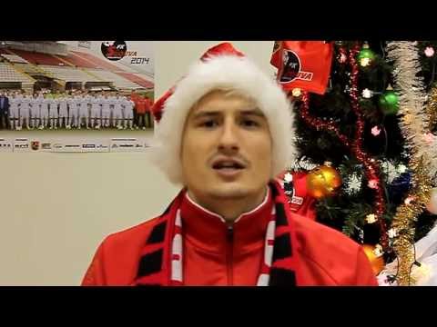 FK "Sūduva" Kalėdinio sveikinimo nepavykę kadrai