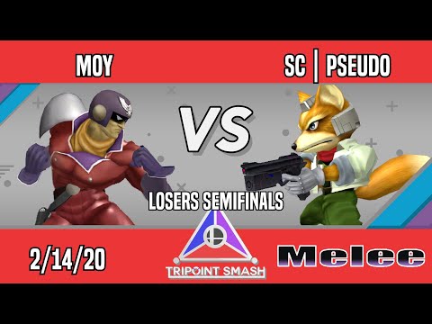 Tripoint Smash 97 - Losers Semifinals - Moy(Captain Falcon) Vs. Pseudo(Fox)