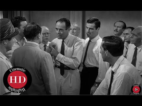12 Angry Men (1957), "What's the matter with you guys?" Juror 8 vs Juror 3 Fight Scene HD