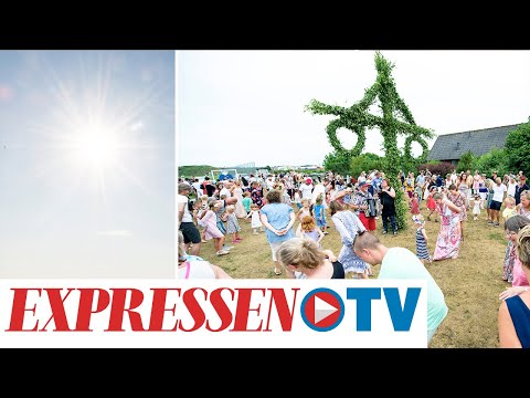 Så blir vädret i midsommar: "Ingen risk för regn"