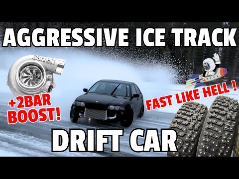 AGGRESSIVE ICE TRACK DRIFT CAR