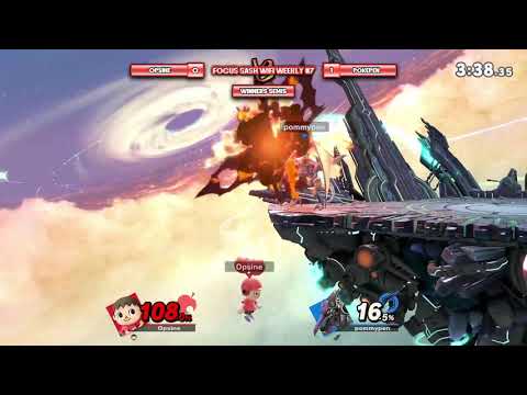 Focus Sash #7 - Opsine (Villager) vs Pokepen (Ridley) - Winners Semis