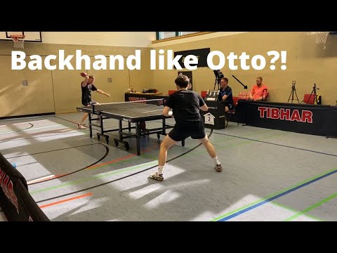 Fun point Markus Grothe vs Gasio Guillermo - With prominent spectator Otto from Pongfinity! 🏓