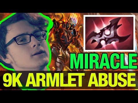 HOW TO ABUSE ARMLET LIKE A 9K - Miracle - Dragon Knight -  Dota 2