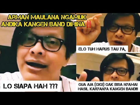 Arman Maulana GIGI Ngamuk Bela Andika Kangen Band‼️