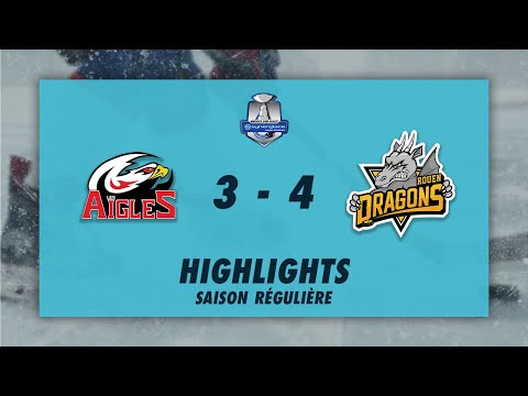 Aigles de Nice 3-4 Dragons de Rouen - Highlights - Synerglace Ligue Magnus 2022/23