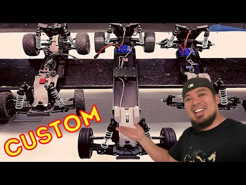 CUSTOM FABRICATED TRAXXAS RC CARS! | R1 Wurks Mudboss Battery Test