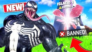 *NEW* Random VENOM Voice Troller BANNED ME From My Own CREATIVE MODE ISLAND In Fortnite!