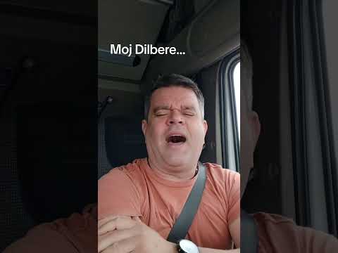 Moj Dilbere za volanom 🚛🎙🎶 #teshkenote  #melodijeizkabine #mojdilbere #sevdalinka #safetisovic