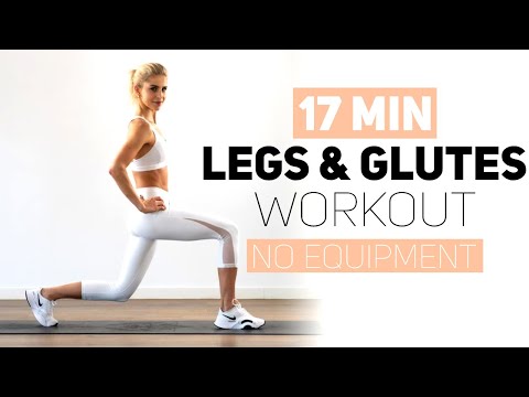 17 MINUTEN BEINE- & PO-TRAINING | ohne Geräte | Caro Daur #DAURPOWER