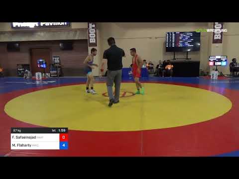 2018 Marine Corps US Open/Senior Men's Greco-Roman 67 Con 16 #2 - Farrokh Safaeinejad (SWAT) Vs. M