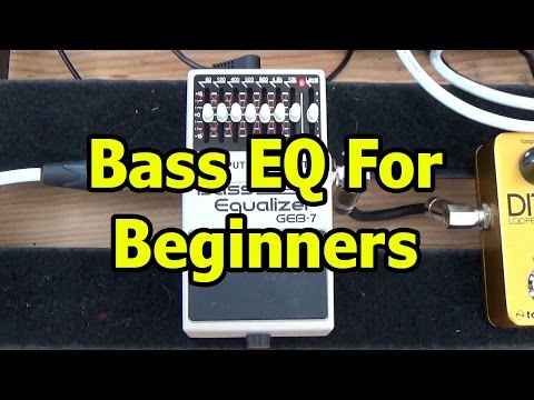 Bass Guitar EQ for Beginners (Graphic and Parametric)