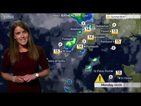 Alex Osbourne BBC ONE Spotlight weather August 16th 2020 in HD! - 60 FPS Better Quality