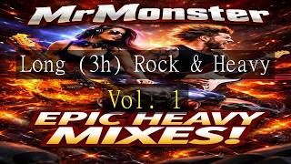 MrMonster – (3h) Heavy Rock  Dark & Powerful Guitar Tracks Vol. 1