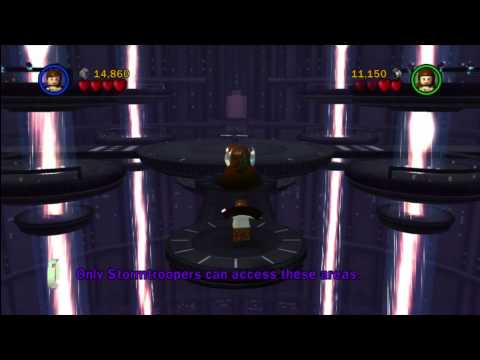 Lego Star Wars The Complete Saga Walkthrough Part 10 Ps3 Episode 1 Chapter 6 (Darth Maul)