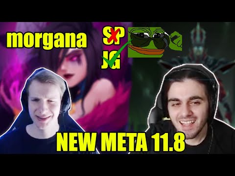 Jankos NEW META 11.8 Morgana in the jungle With Agurin Karthus bot lane | Jankos Agurin stream