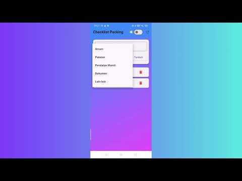 Checklist Barang video thumbnail