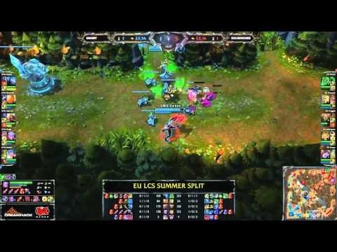 Gambit Gaming (GMB) vs Evil Geniuses (EG) || Dreamhack EU LCS Summer 2013 W1D1 || Full Game HD