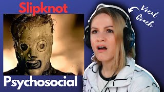 Slipknot - Psychosocial [OFFICIAL VIDEO] Vocal Coach Reaction!