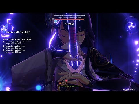 Raiden National Vs ASIMON Abyss 3.4/3.5 Genshin Impact