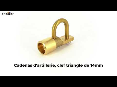 Cadenas d'artillerie, clef triangle de 14mm COUILLET