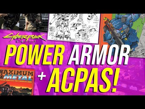 ACPA Powered Armor Explained | Cyberpunk’s Heavy Metal Soldiers