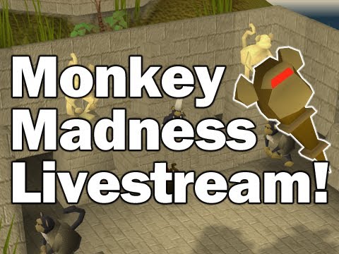 RuneScape 2007 Monkey Madness Livestream!