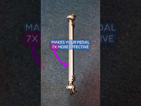 Ultimate game-changing double pedal accessory - Trick Drum Shaft