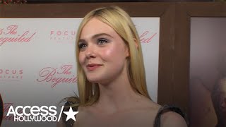 Elle Fanning On Working With Colin Farrell In 'The Beguiled' | Access Hollywood